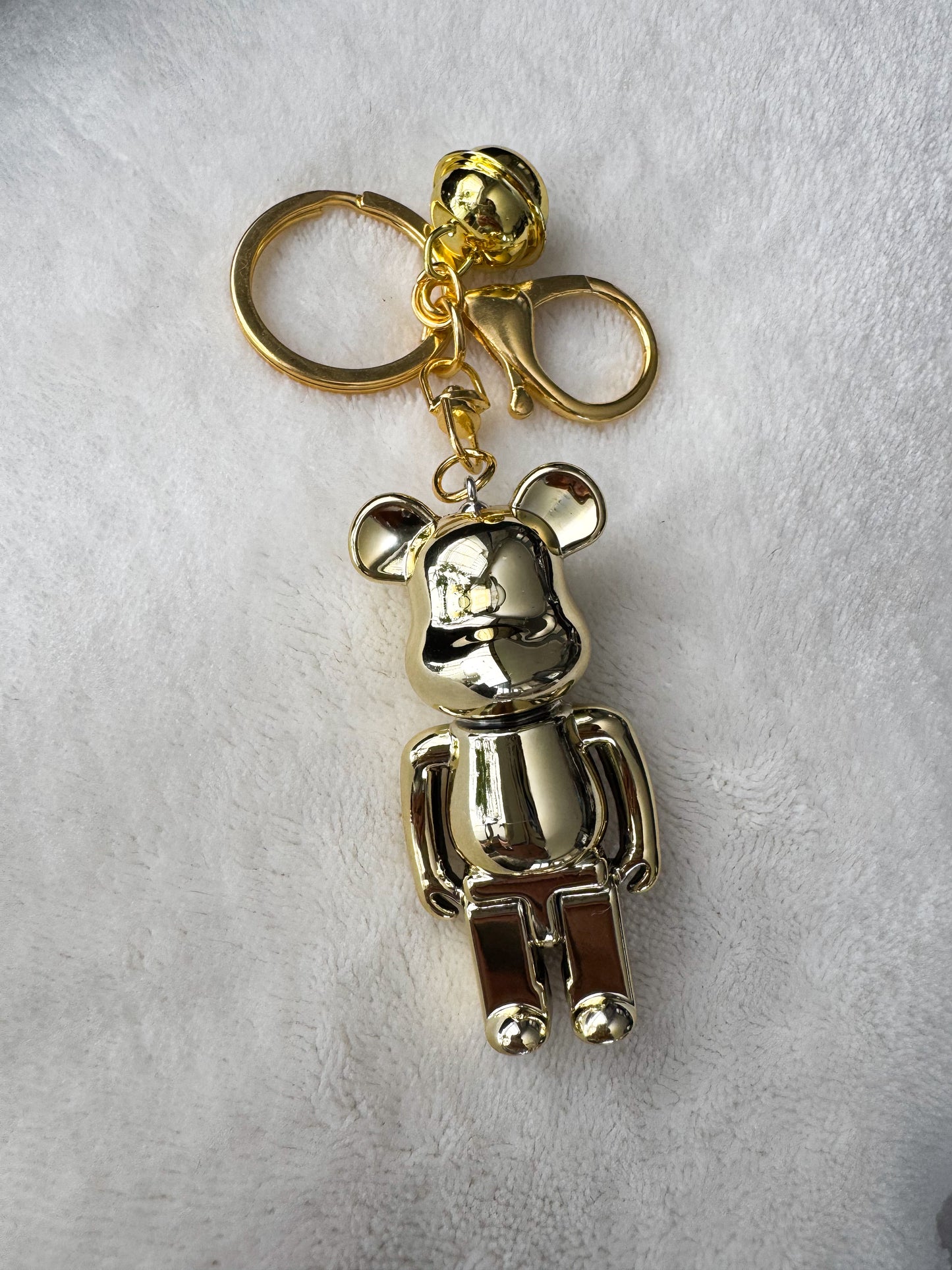 Gold Bear Bricks KeyRing