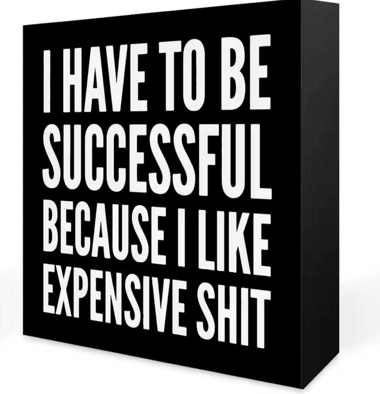 Successful Box Plaque