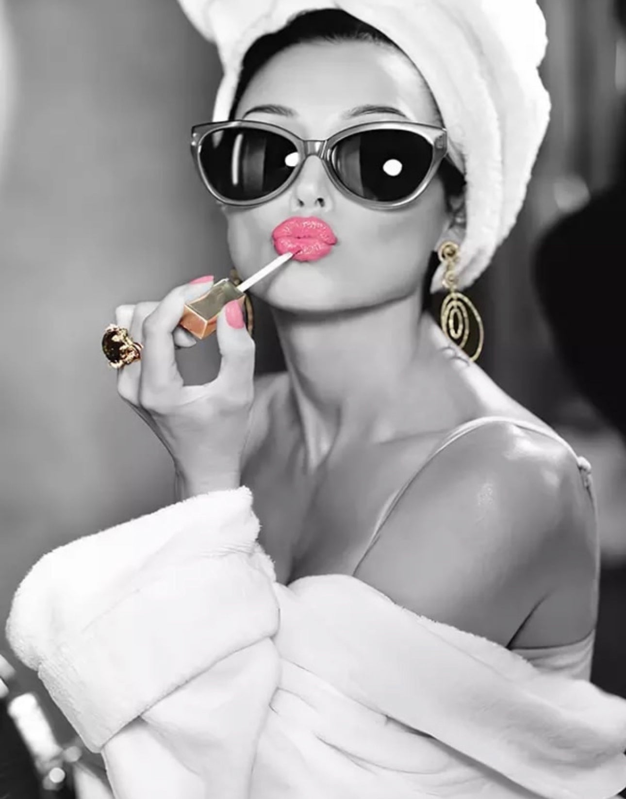 Glamour Lady Cotton Canvas