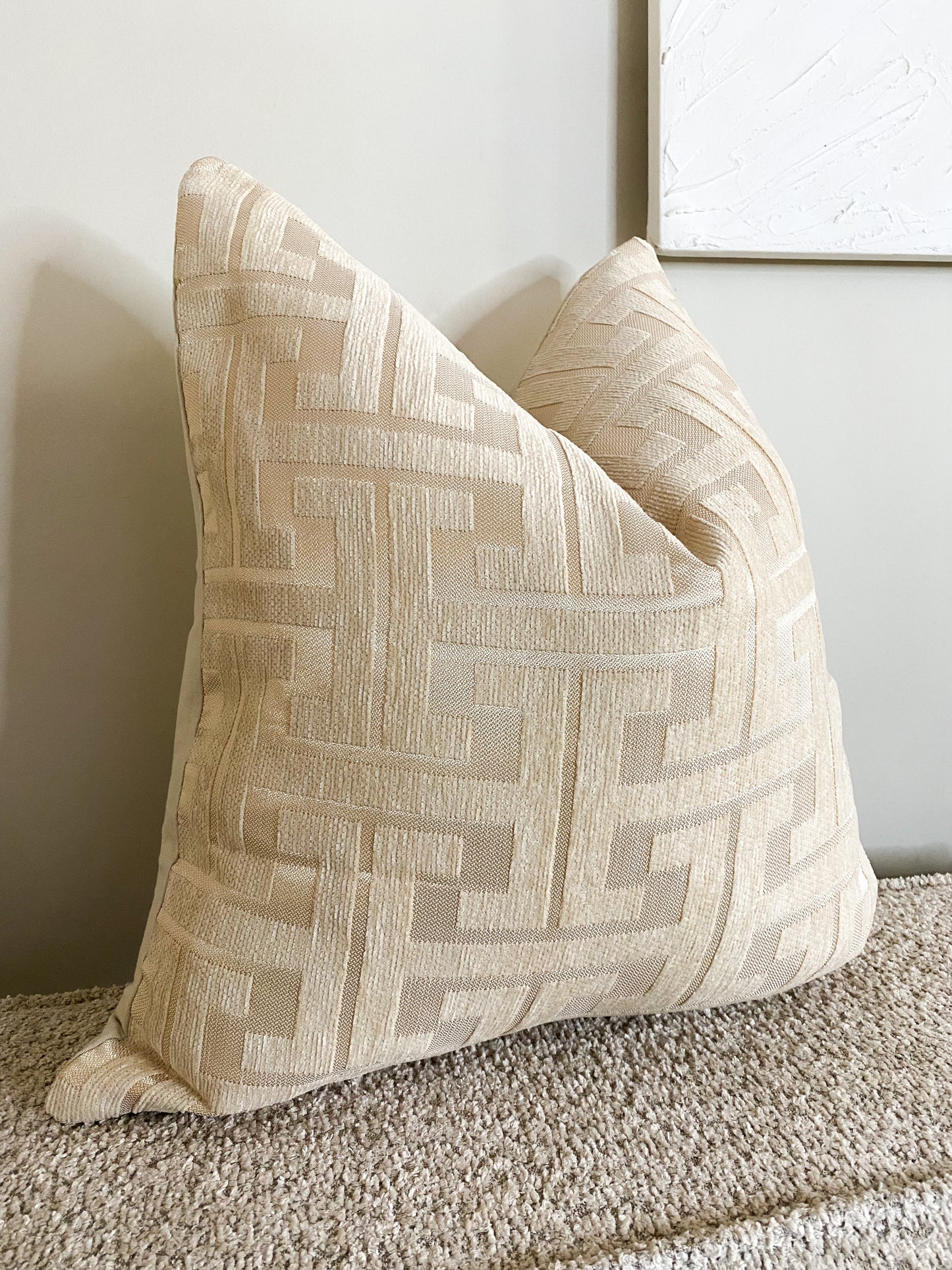 Soft Ivory Cushion Cover