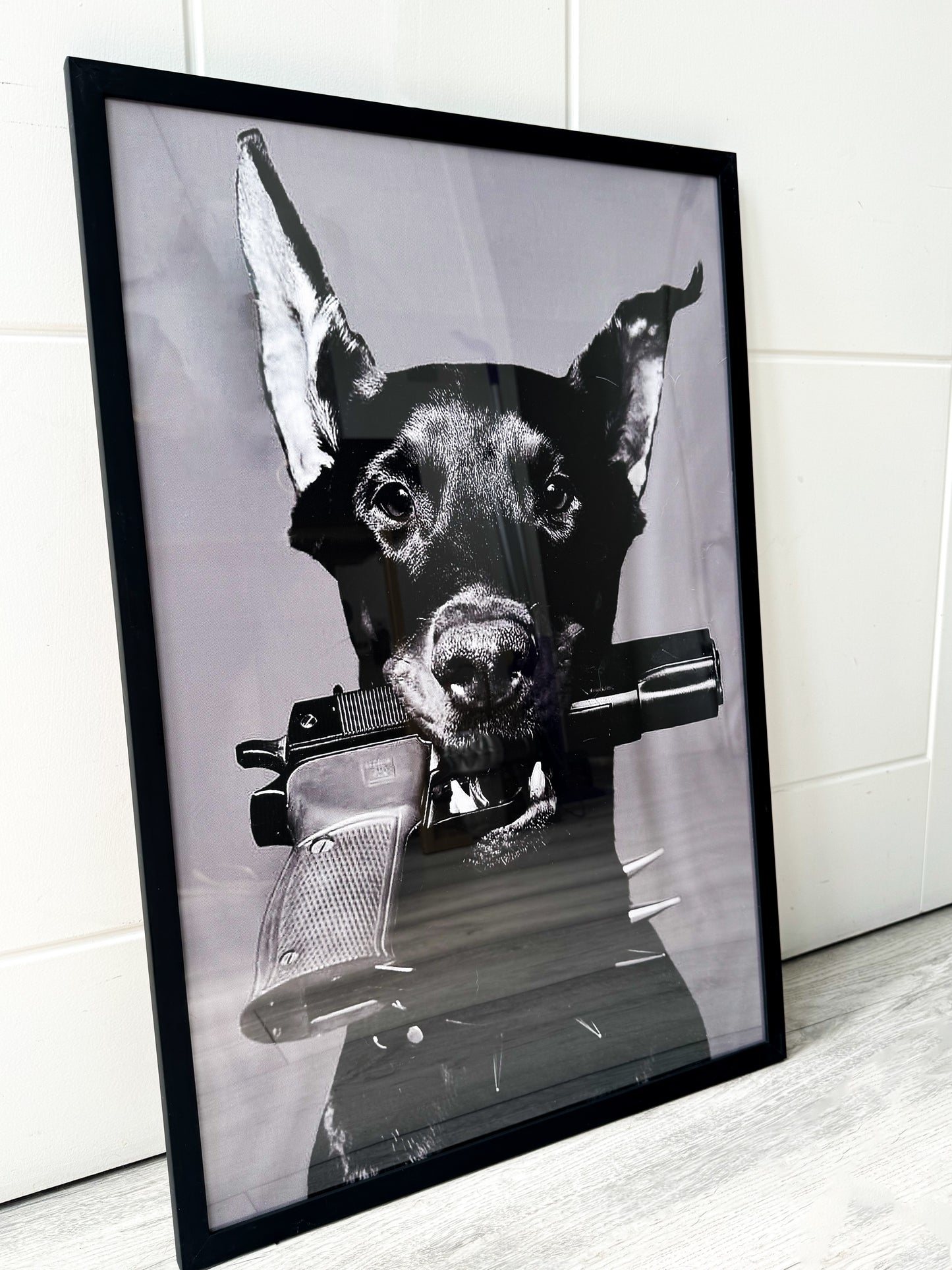 Framed Gun Dog Ready To Hang Picture