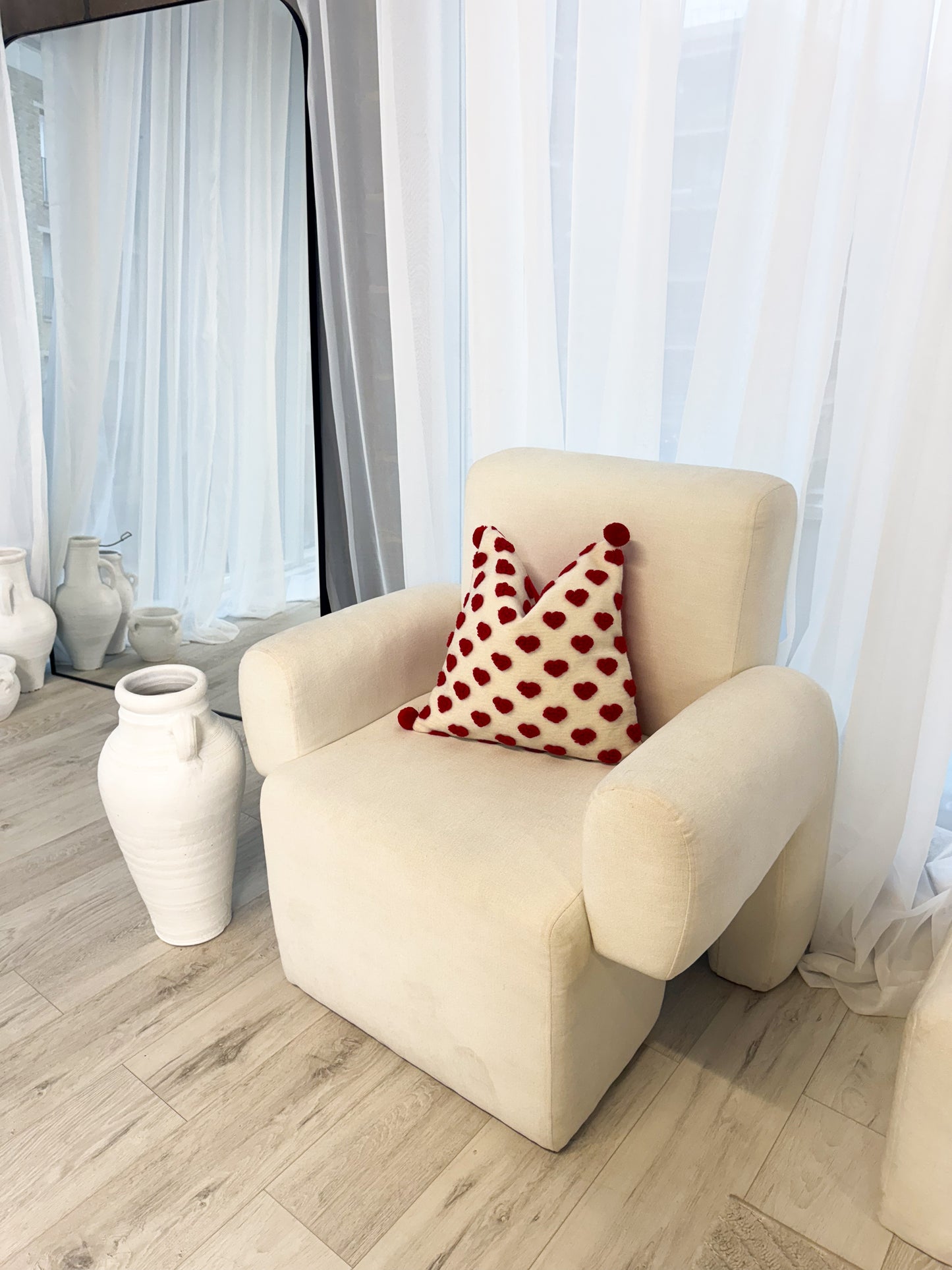 Love Heart Cushion Cover