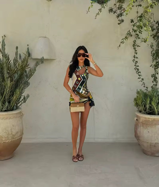 Gina Geo Bikini Co-Ord Set