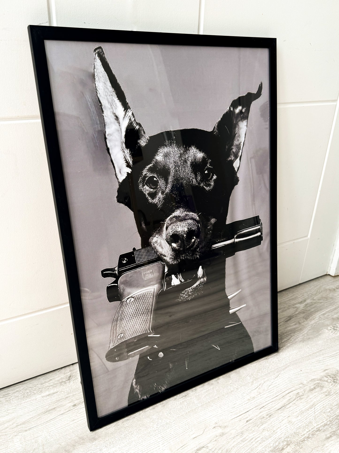 Framed Gun Dog Ready To Hang Picture