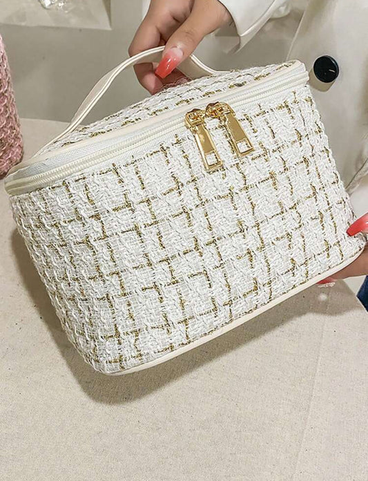 Plaid Make Up \ Wash Bag