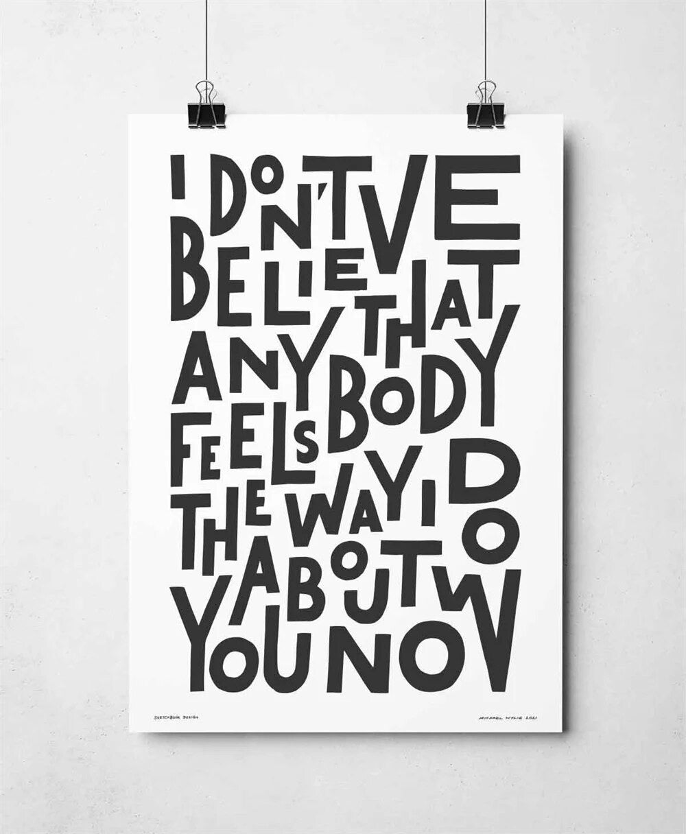 Lyric Cotton Canvas Print