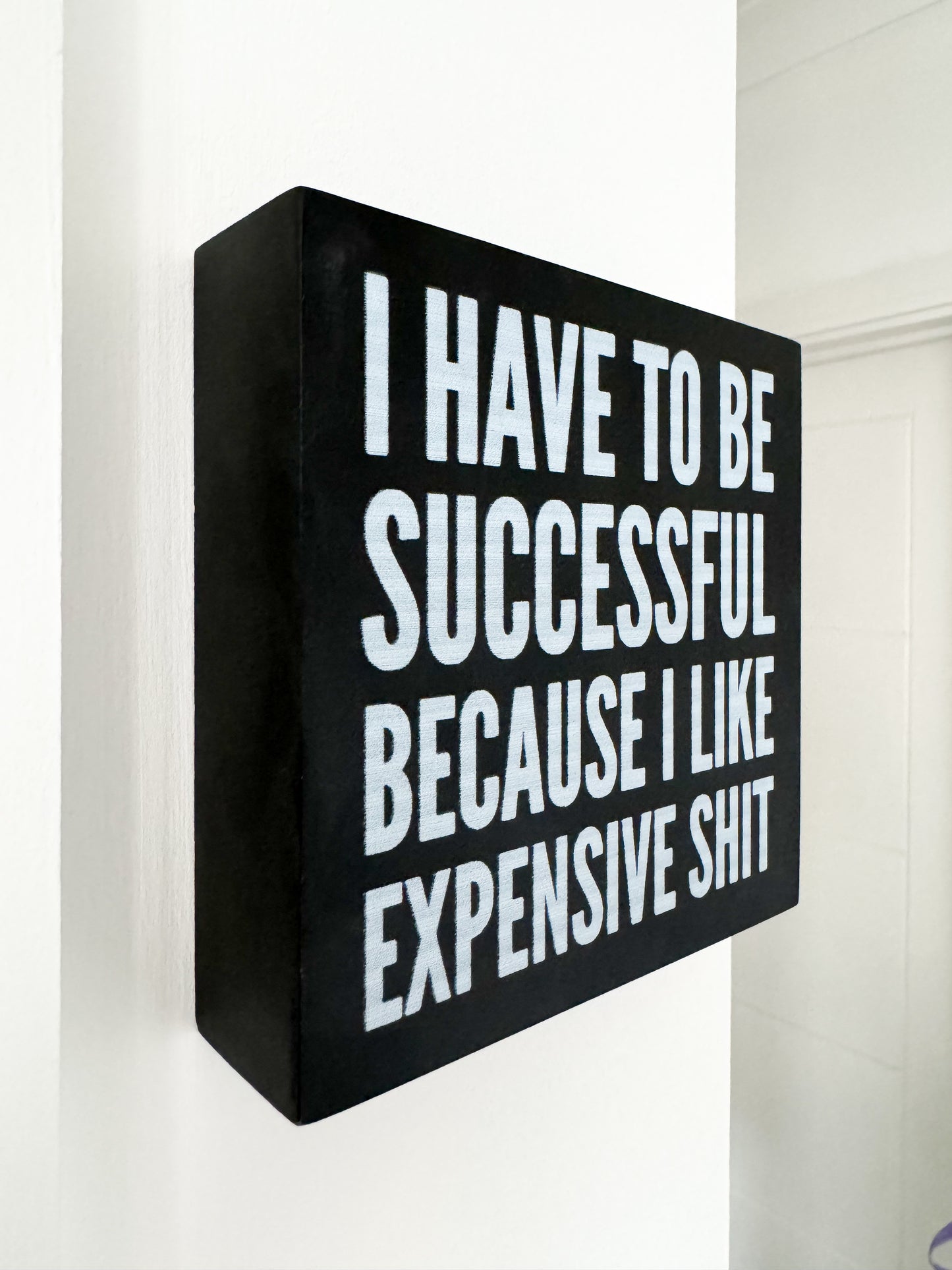 Successful Box Plaque