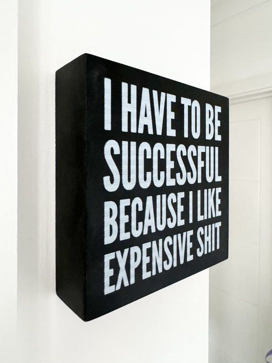 Successful Box Plaque