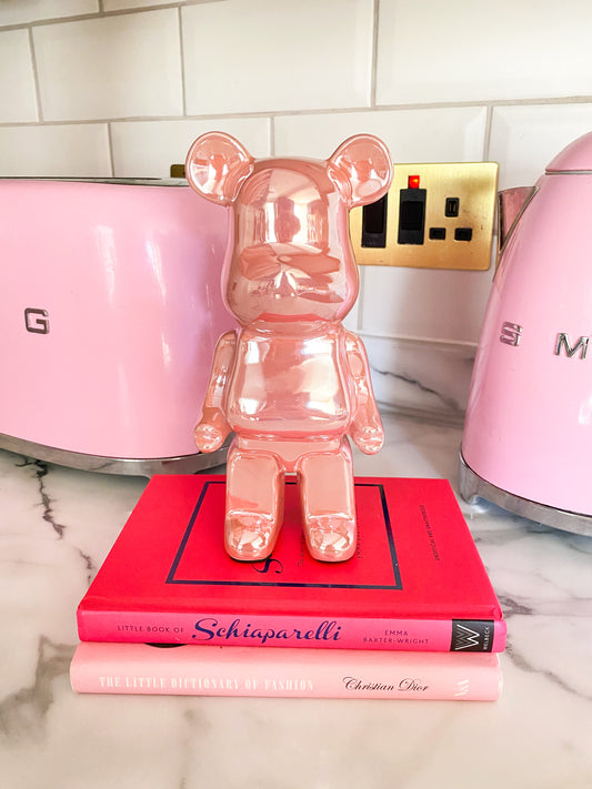 Baby Pink BearBrick and Piggy Bank/Money Box