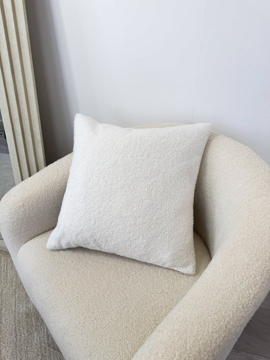 Duck Feather Filled Cosy Teddy Cushion