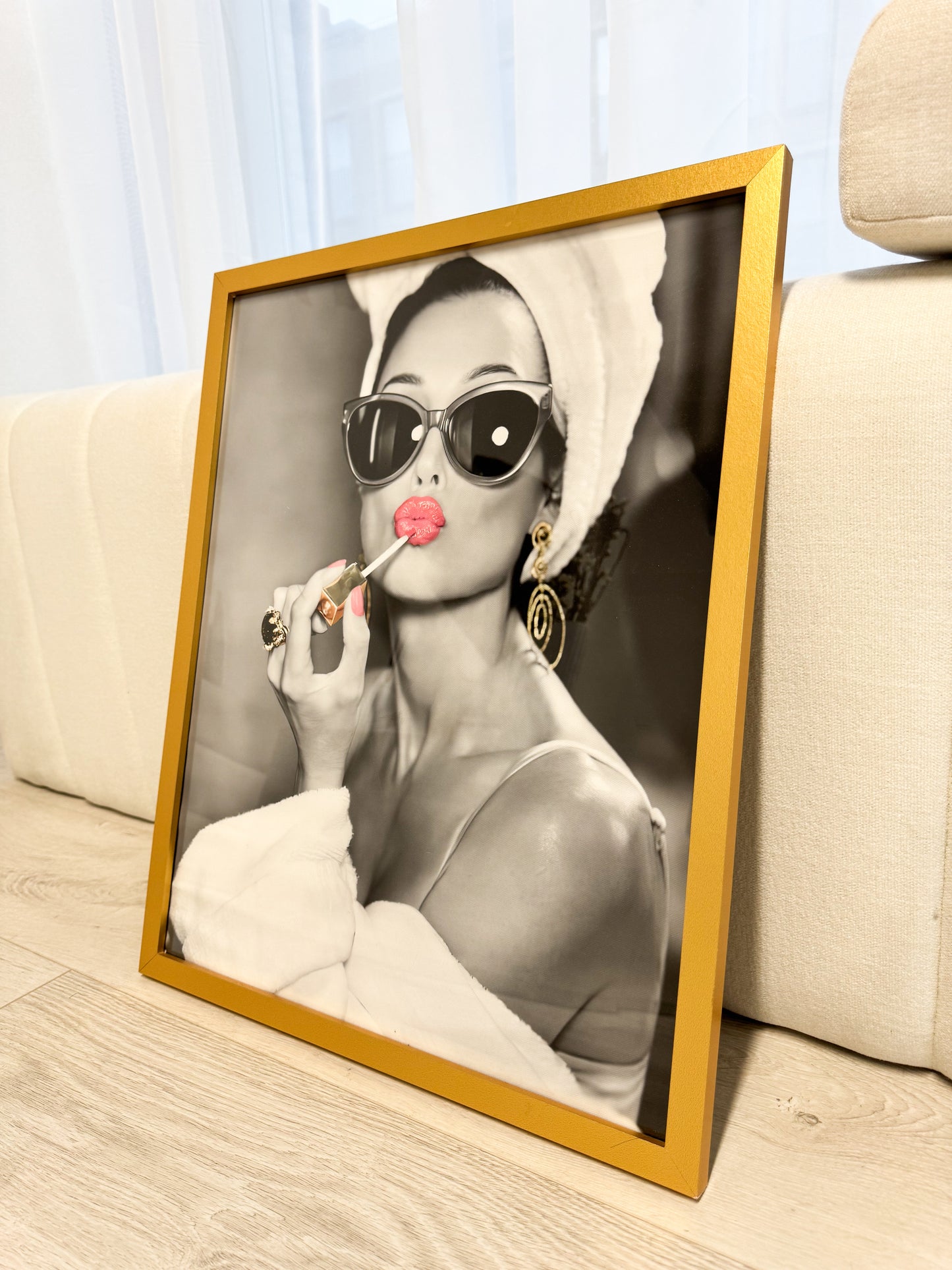Glamour Lady Cotton Canvas