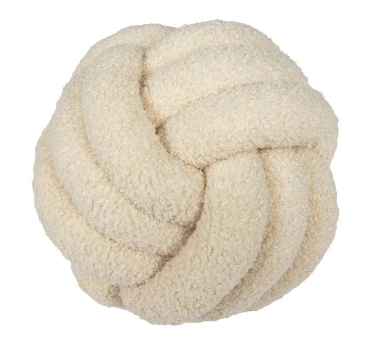 Cammi Boucle Wrap Ball Cushion
