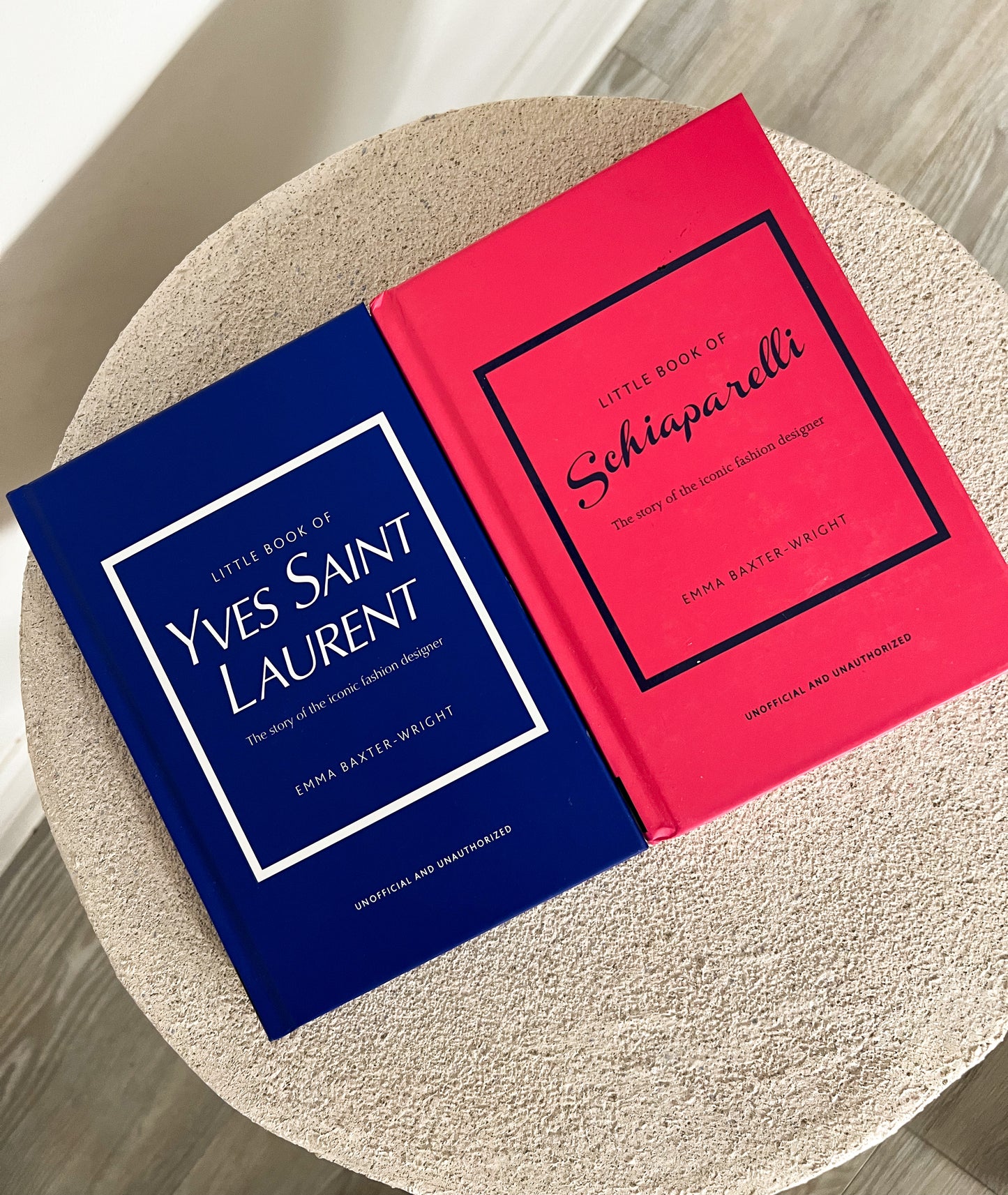 Pack of Two Designer Coffee Table Books