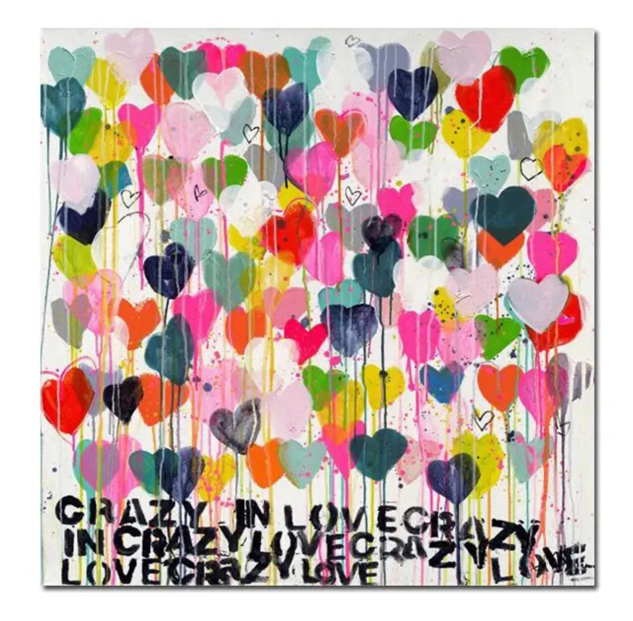Crazy in Love Canvas Print