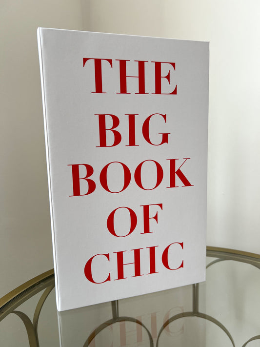 THE BIG BOOK OF CHIC Book Box