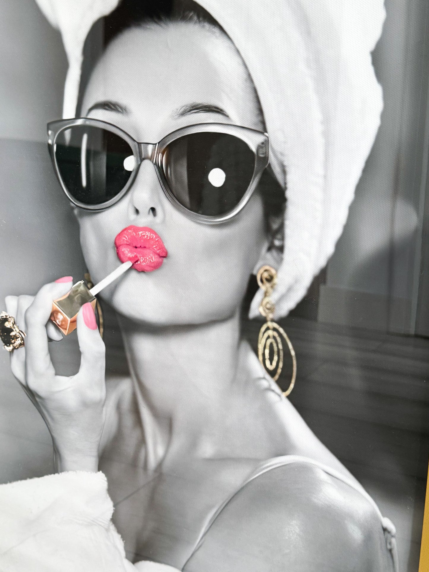 Glamour Lady Cotton Canvas