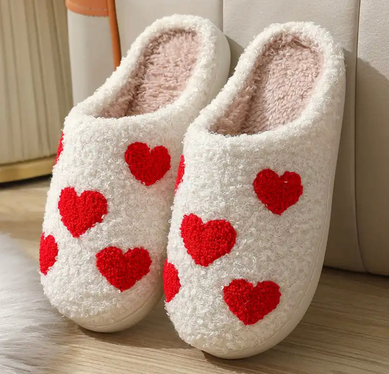 Love Heart Slippers