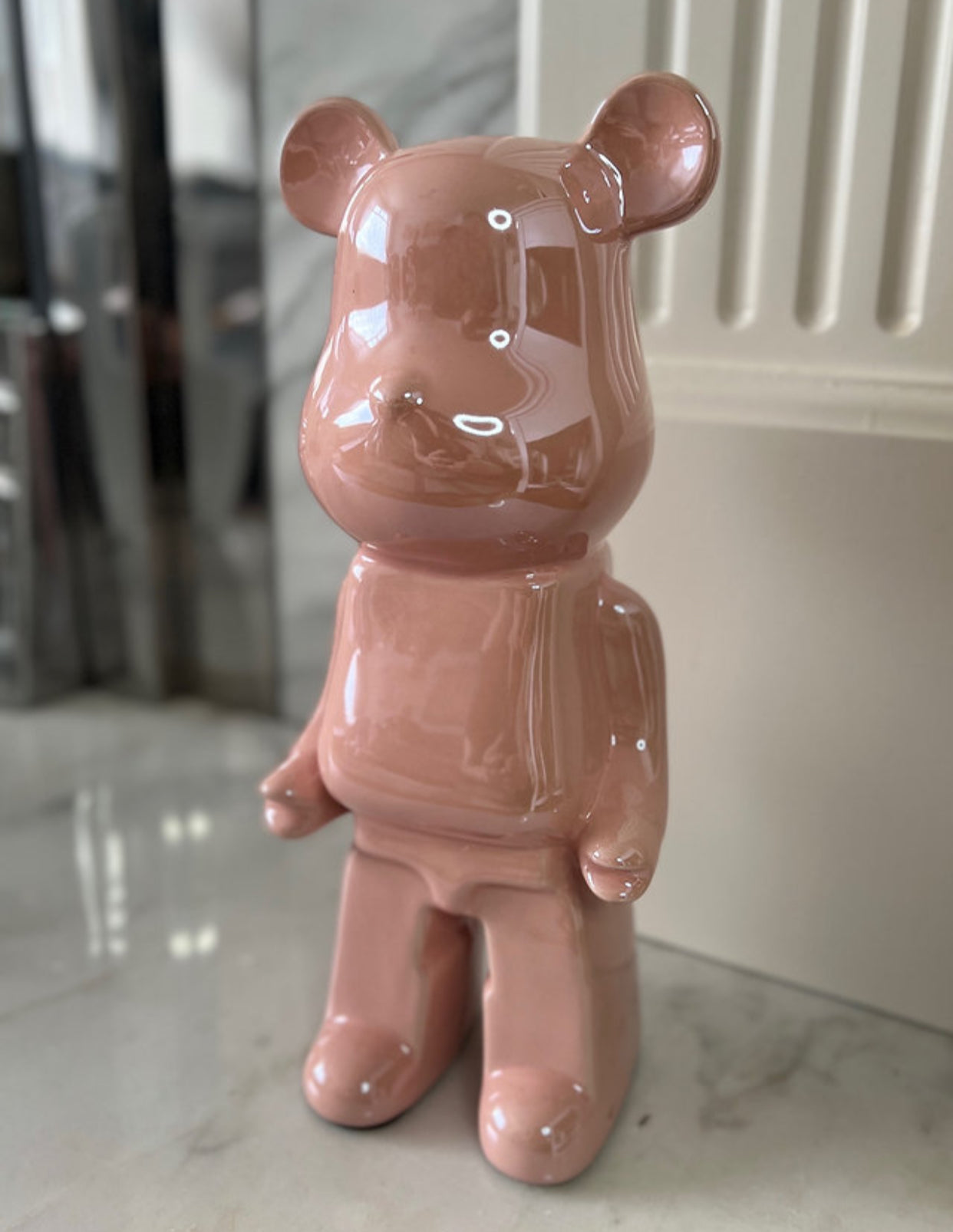 Baby Pink BearBrick and Piggy Bank/Money Box