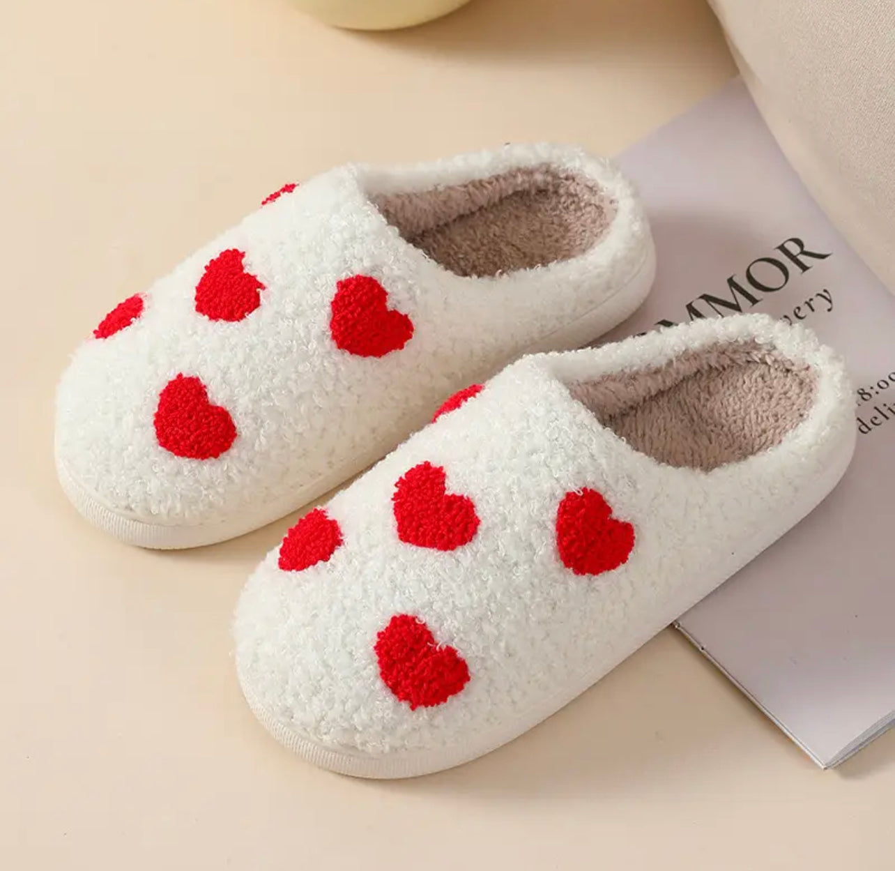 Love Heart Slippers