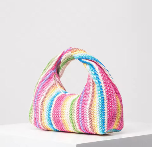 Rainbow Woven Bag