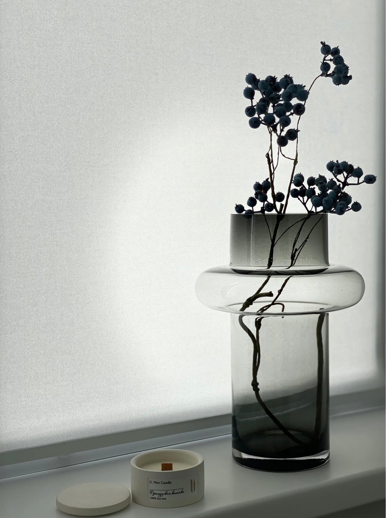 Luxury Blue Berries Home Decor