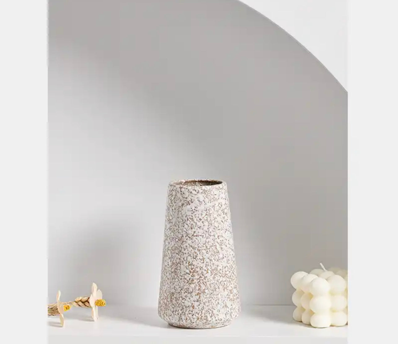 Ceramic Crackle Vase