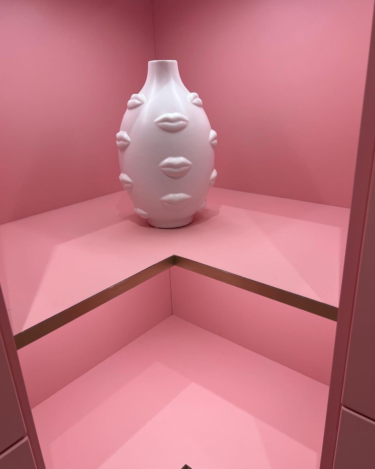 "Mwah" Vase