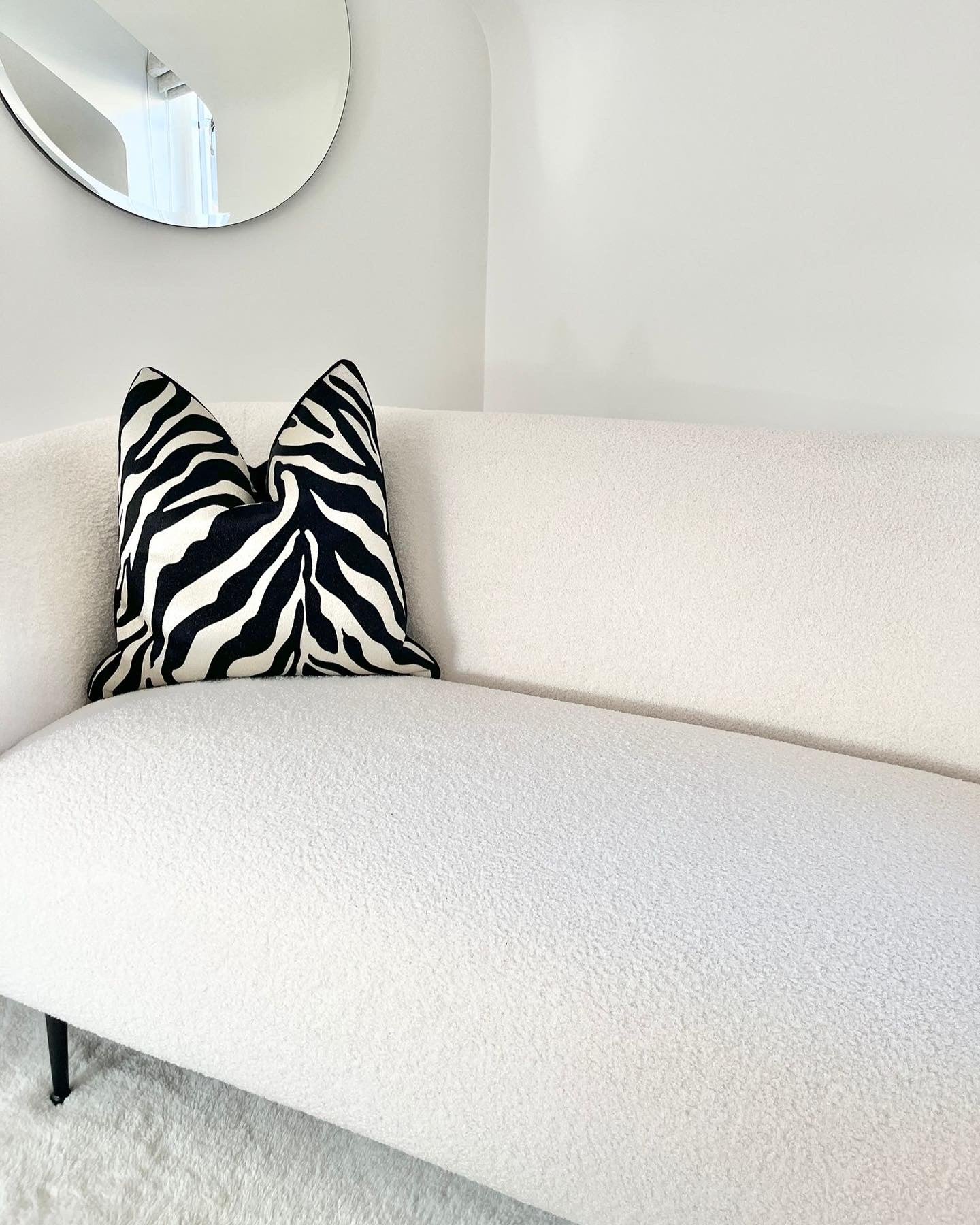 Duck Feather ZEBRA Cushion
