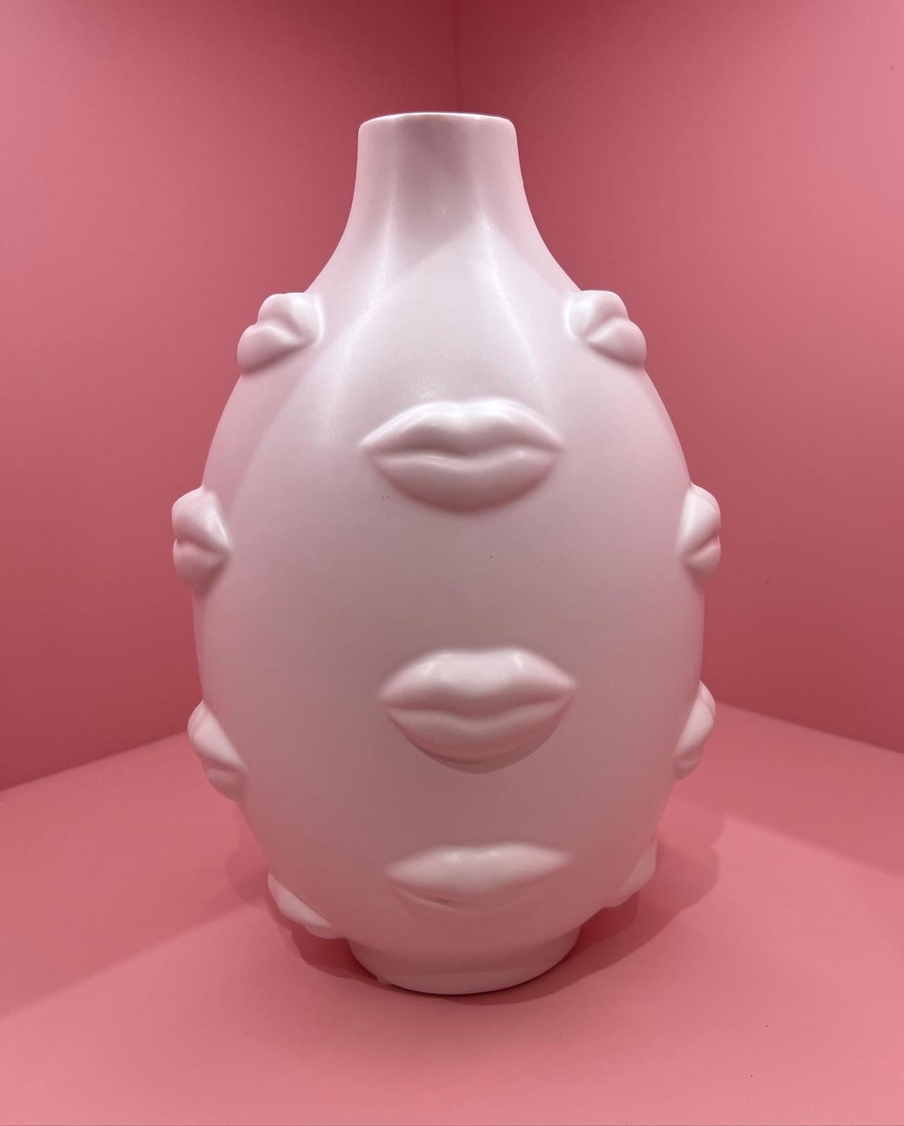 "Mwah" Vase