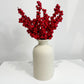 Red Berries and Vase