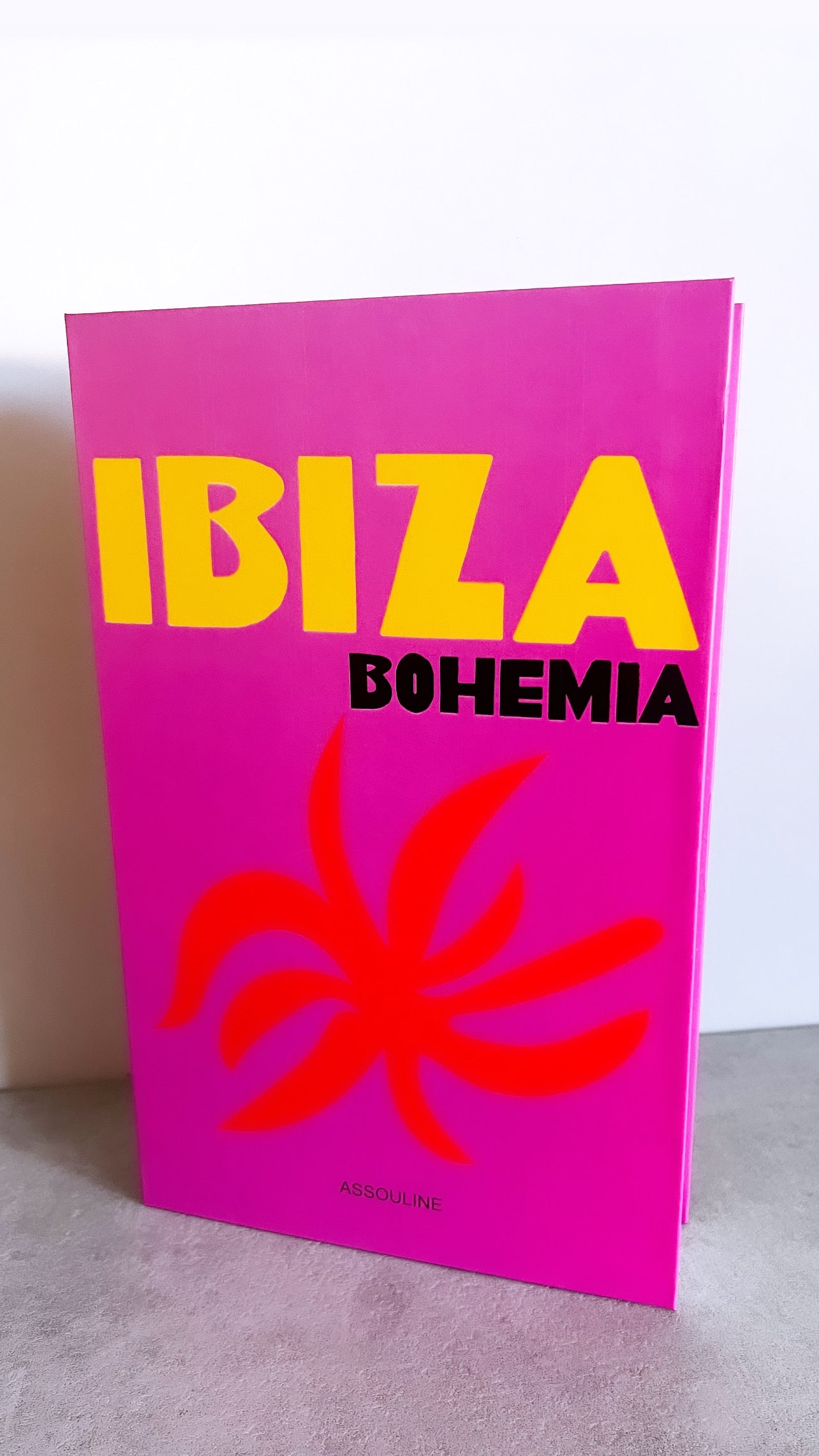 Hot Pink Ibiza Openable Book Box For Storage