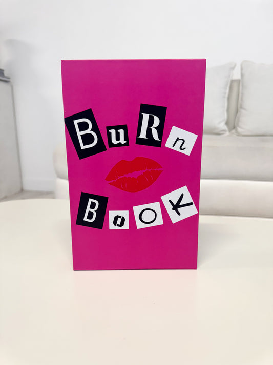 Burn Book Decor Openable Book Box