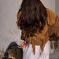 Suede Fringe Jacket
