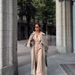 Beige Longline Trench Coat Mac