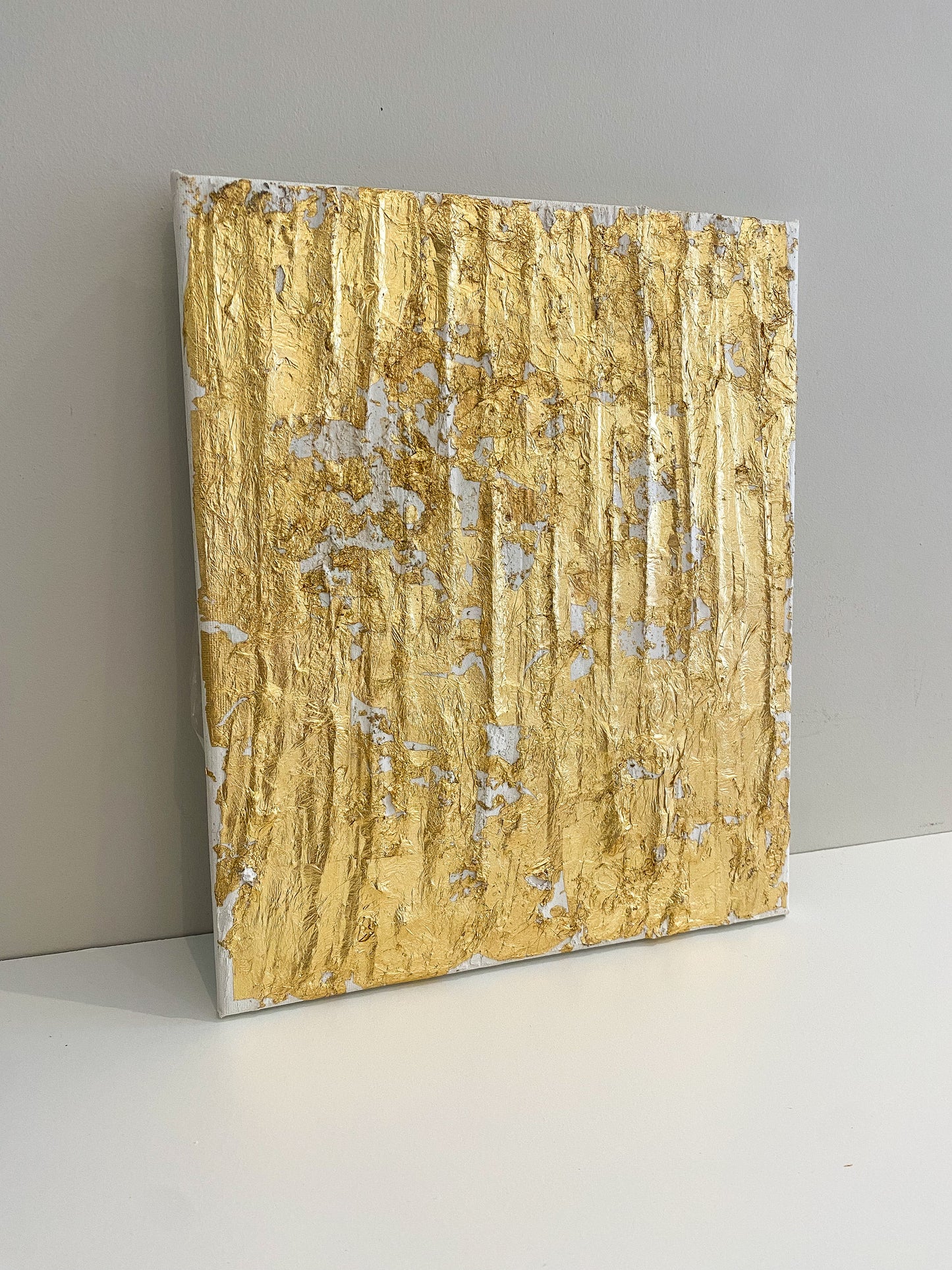 Textured Art Gold Design Canvas