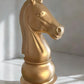 Golden Horse Chess Piece Ornament