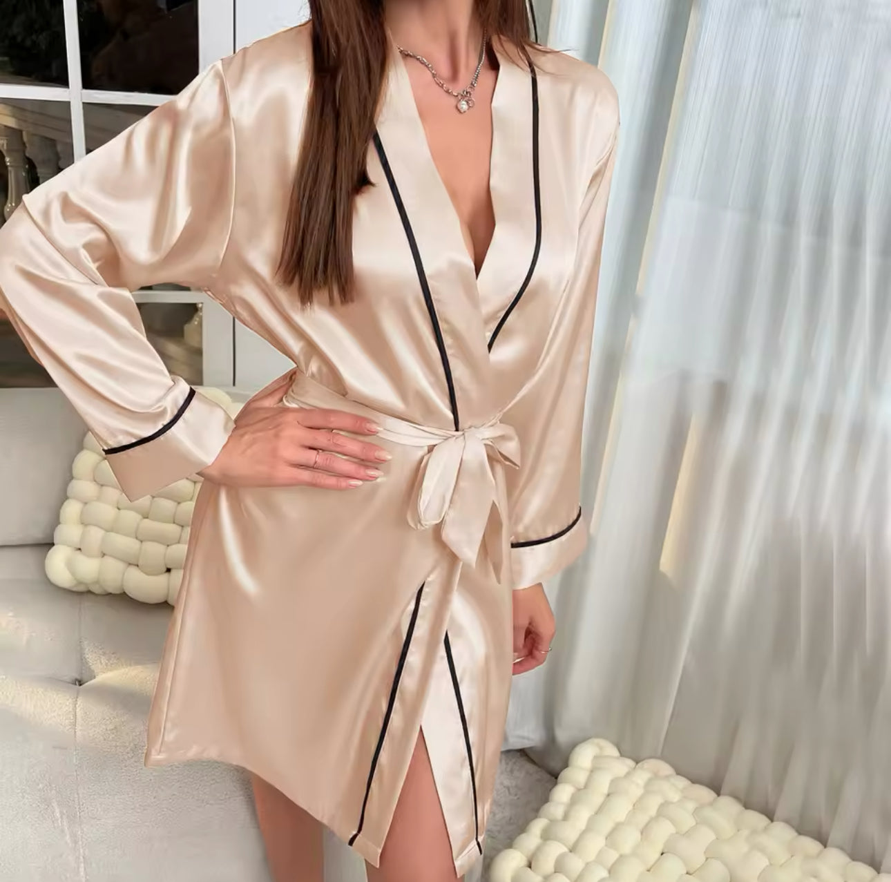 Satin Elegant Night Robe