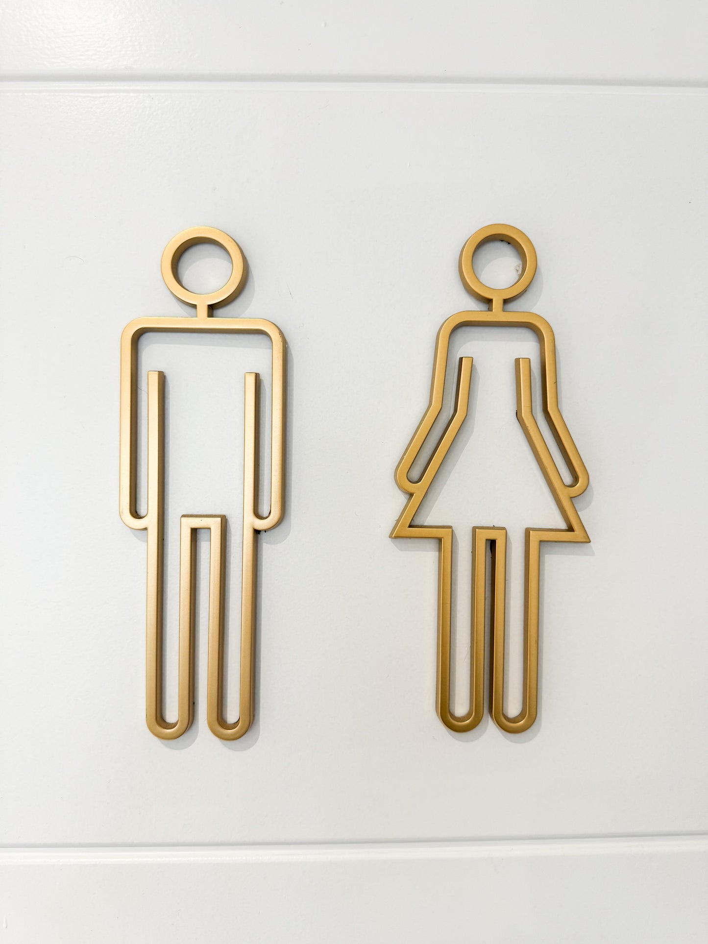 Man & Woman Toilet Door Sign