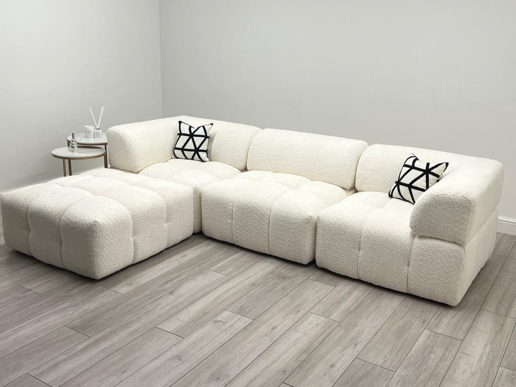 Cloud Boucle Three Seater Sofa