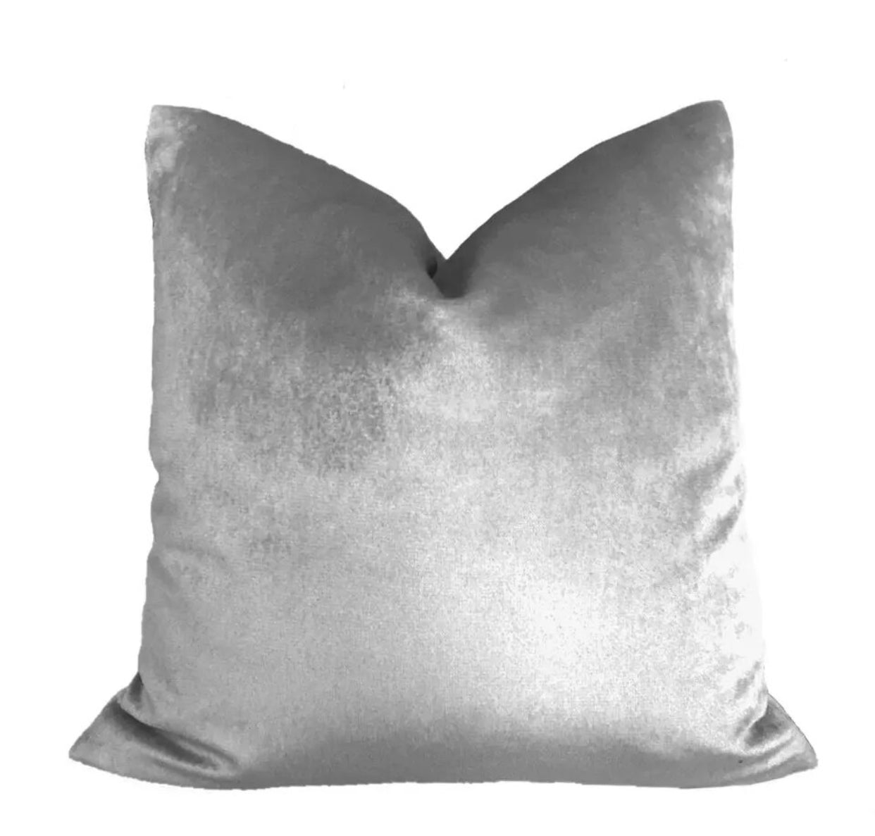 Grey Suede Cushion Cover