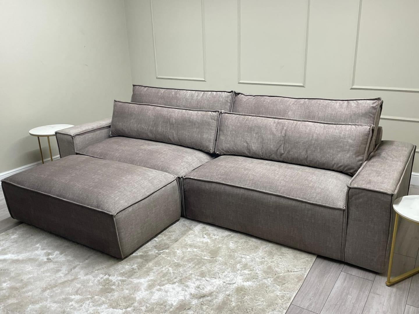 Hamlet Taupe 4 Seater Sofa