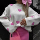 PINK Heart Cosy Jumper