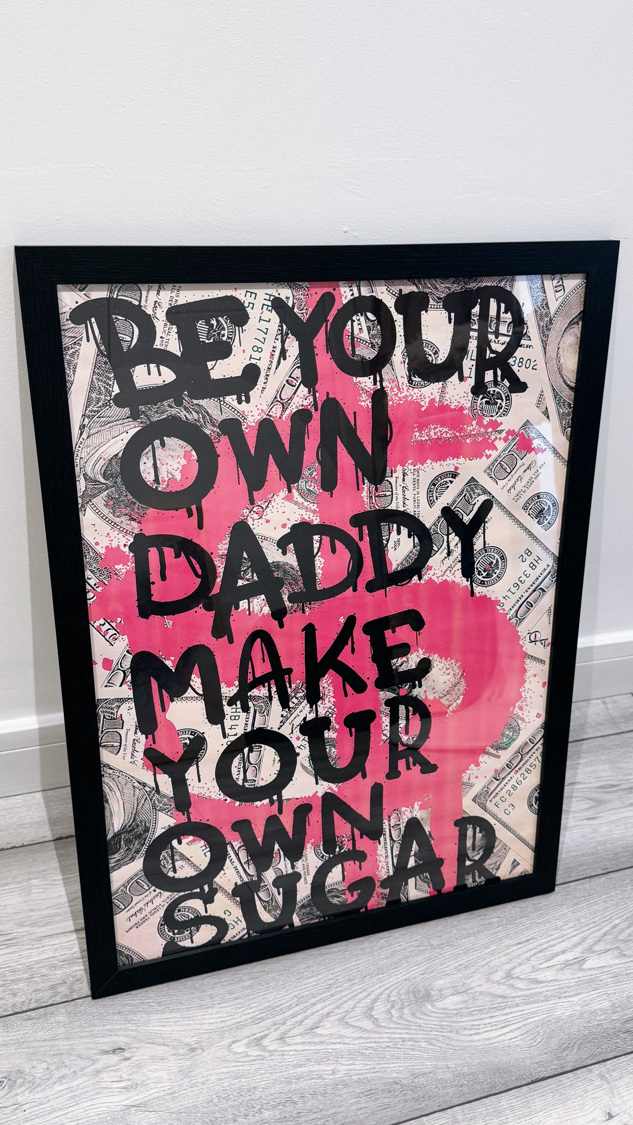 MAKE YOUR OWN SUGAR Cotton Canvas Print