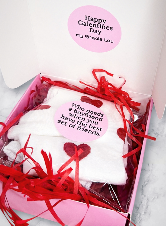 Valentine’s Day Sock Box Gift