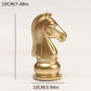 Golden Horse Chess Piece Ornament