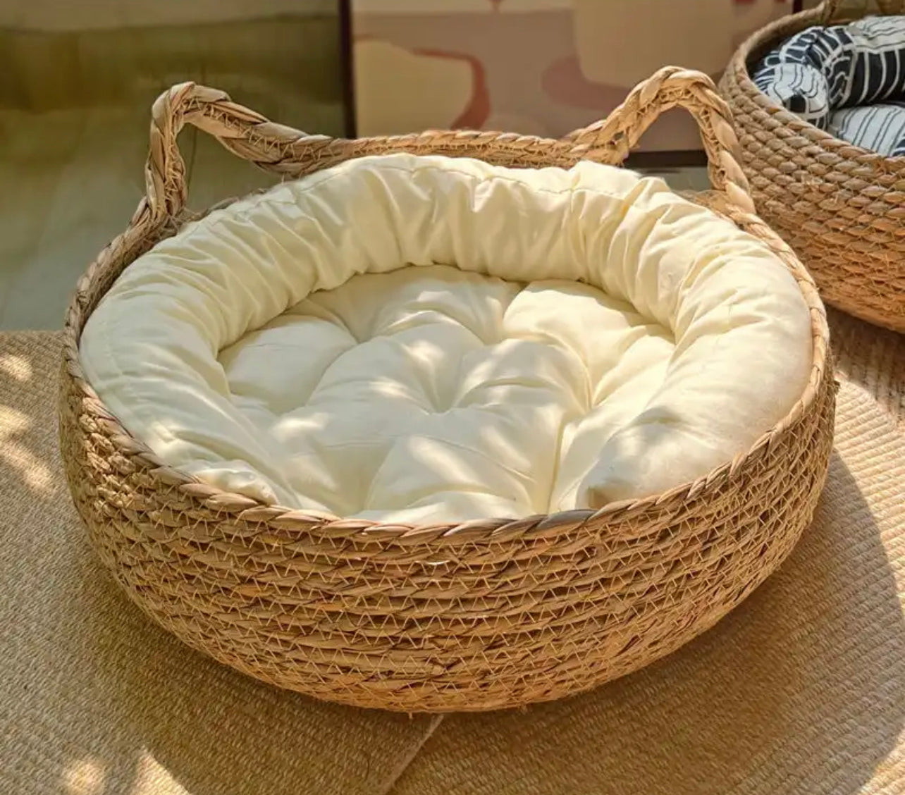 Woven Cat Bed