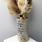 Gold Ceramic Large Vase