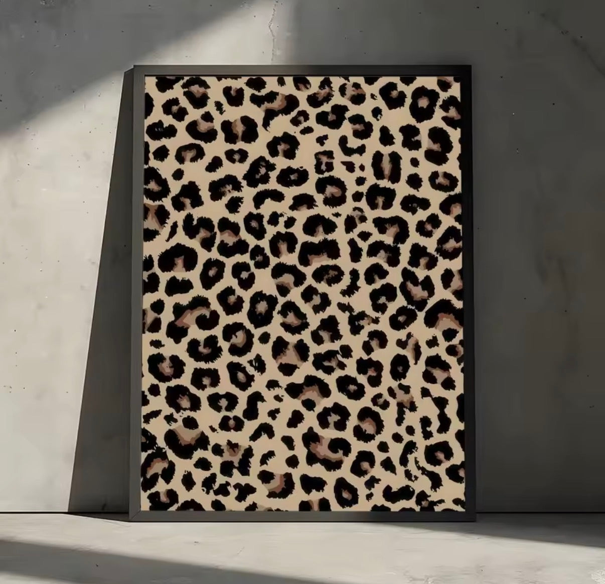 Leopard Cotton Canvas Pictures