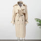 Beige Longline Trench Coat Mac