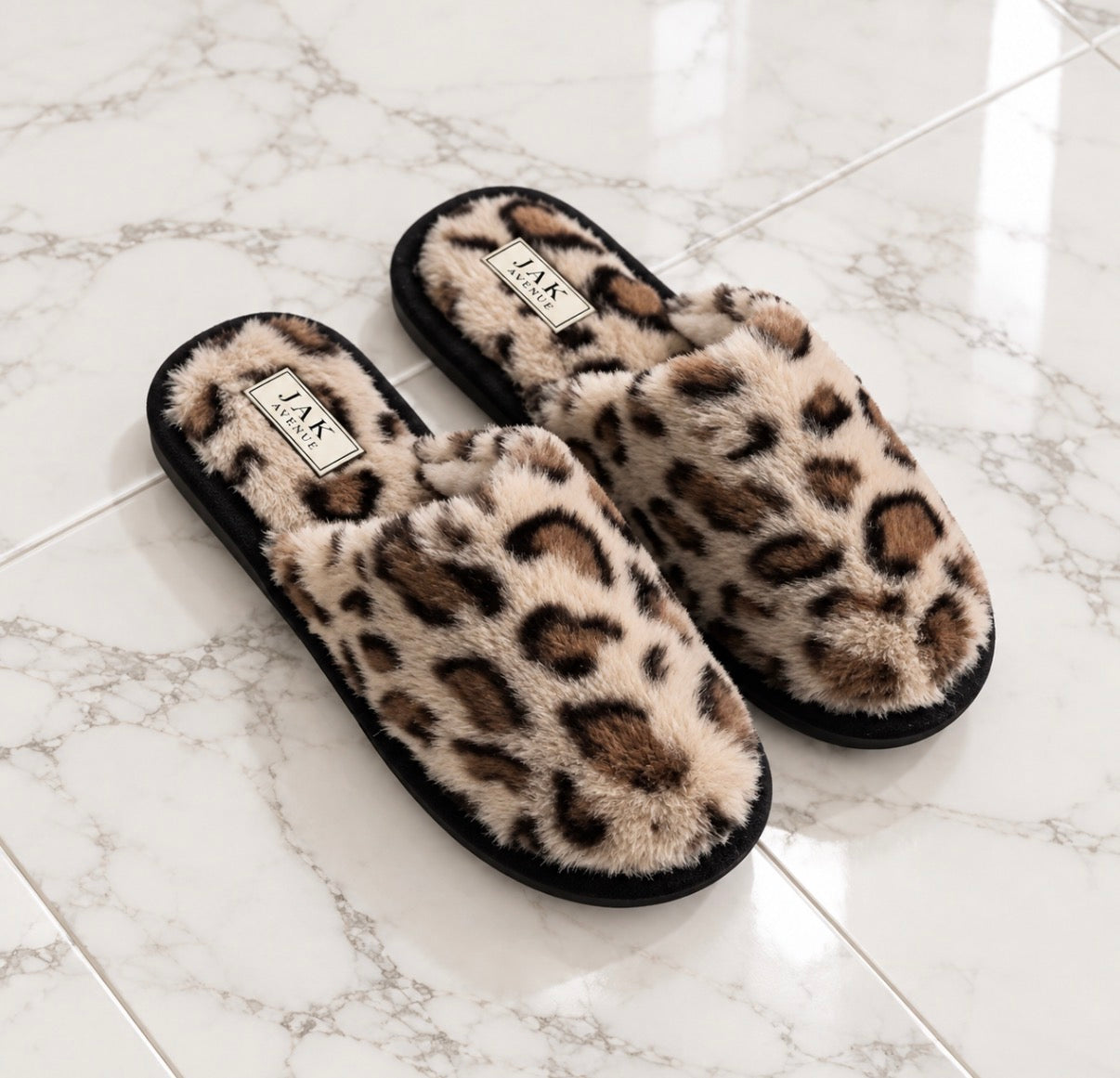 Leopard Fall Slippers